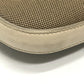 PRADA Shoulder Bag BT0706 Canvas / leather beige logo Jacquard Women Used Authentic