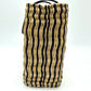 LOEWE Tote Bag Straw / leather beige square anagram Straw bag Women Used Authentic