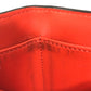 FENDI Trifold wallet 8M0426 leather Orange Peekaboo Women Used Authentic