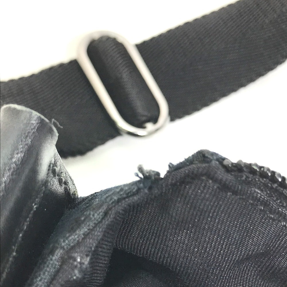 GUCCI Shoulder Bag 145857 GG canvas black GG Women Secondhand Authentic