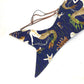 LOEWE Boston Duffel bag canvas blue Paula's Ibiza shark shark