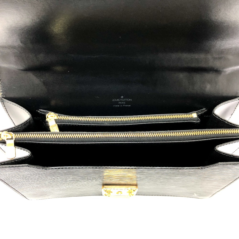 LOUIS VUITTON Handbag M52132 Epi Leather black Epi Concorde Women Used Authentic