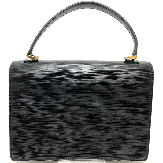 LOUIS VUITTON Handbag M52132 Epi Leather black Epi Concorde Women Used Authentic