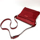GUCCI Shoulder Bag 510342 Nylon / leather Red GG Women Used Authentic