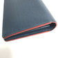 LOUIS VUITTON Long Wallet Purse M30662 Taiga Leather blue Taiga Portefeuille Braza mens Used Authentic