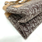 Dior Handbag Canvas / leather Brown Trotter denim motif Women Used Authentic