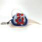 FENDI Bag charm fur blue Bag Bugs Bonbon charm