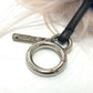 FENDI Bag charm fur blue Bag Bugs Bonbon charm