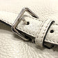 GUCCI Backpack 370833 leather White type Bamboo Backpack Women Used Authentic