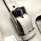 GUCCI Backpack 370833 leather White type Bamboo Backpack Women Used Authentic