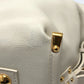 LOUIS VUITTON Boston Duffel bag leather white Sac Louis Women Used Authentic