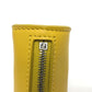 FENDI Bag charm 7AR706 leather yellow taco motif Coin case