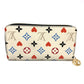 LOUIS VUITTON Long Wallet Purse M57491 Monogram multicolor canvas multicolor Monogram multicolor Zippy wallet Women Used Authentic