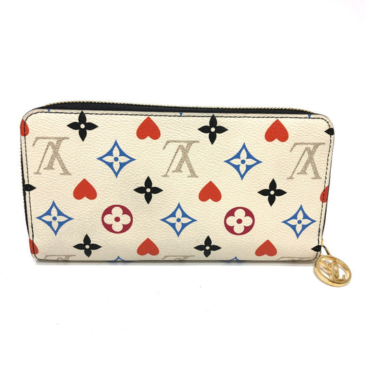 LOUIS VUITTON Long Wallet Purse M57491 Monogram multicolor canvas multicolor Monogram multicolor Zippy wallet Women Used Authentic