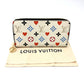 LOUIS VUITTON Long Wallet Purse M57491 Monogram multicolor canvas multicolor Monogram multicolor Zippy wallet Women Used Authentic