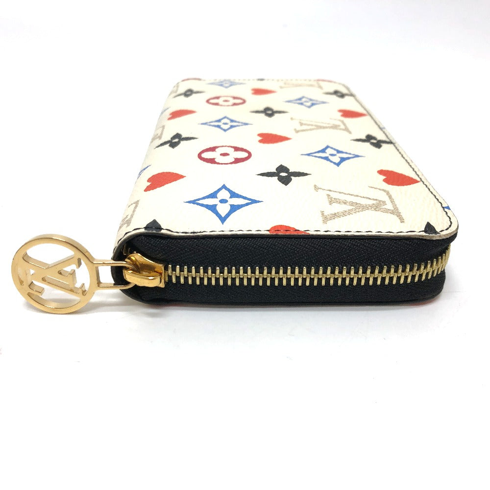 LOUIS VUITTON Long Wallet Purse M57491 Monogram multicolor canvas multicolor Monogram multicolor Zippy wallet Women Used Authentic