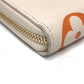 LOUIS VUITTON Long Wallet Purse M80402 Monogram Ann Platt Leather beige Monogram Ann Platt Zippy wallet Women Used Authentic