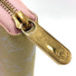 LOUIS VUITTON Long Wallet Purse M80361 Monogram canvas pink monogram visor pool Zippy wallet Women Used Authentic