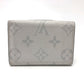 LOUIS VUITTON Trifold wallet M67621 Monogram canvas white Tiger Lama Monogram This Cabas Lee-Compact Wallet mens Used Authentic