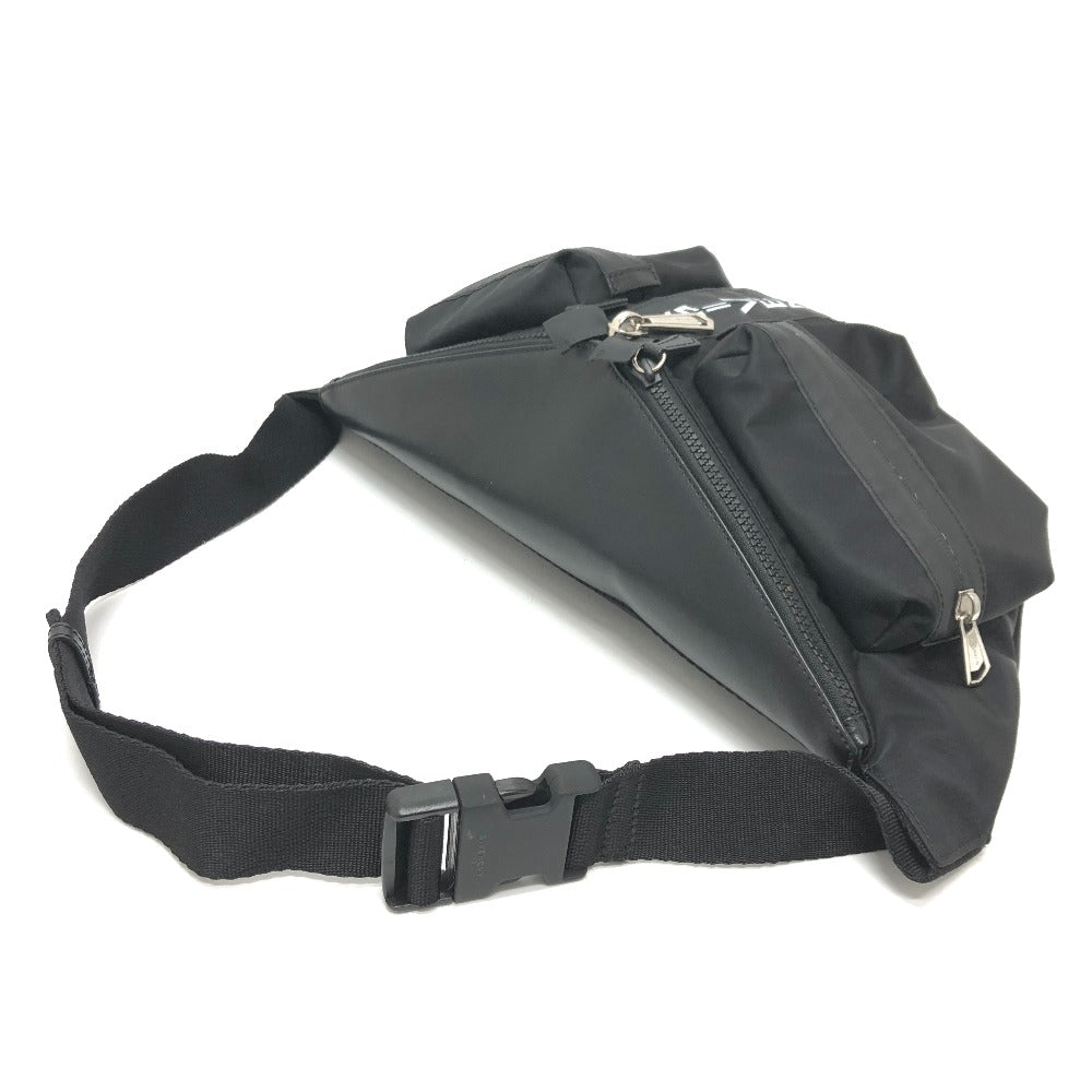 GIVENCHY Sling bag Nylon / leather black logo Waist bag