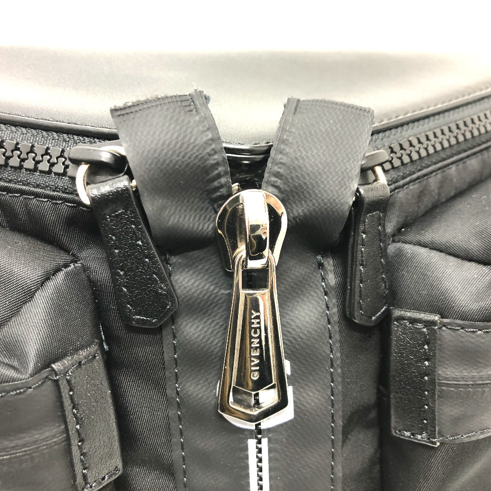 GIVENCHY Sling bag Nylon / leather black logo Waist bag