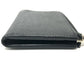 LOUIS VUITTON Coin case M63375 Taiga Leather black Taiga Portonet Jules mens Used Authentic