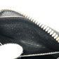 LOUIS VUITTON Coin case M63375 Taiga Leather black Taiga Portonet Jules mens Used Authentic