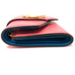 LOUIS VUITTON Trifold wallet M69177 leather pink LV circle Portefeuille LV Pont Neuf Compact