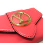 LOUIS VUITTON Trifold wallet M69177 leather pink LV circle Portefeuille LV Pont Neuf Compact