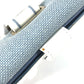 Dior Folded wallet Canvas / leather blue Bicolor logo W Hook Wallet