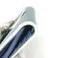 Dior Folded wallet Canvas / leather blue Bicolor logo W Hook Wallet