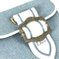 Dior Folded wallet Canvas / leather blue Bicolor logo W Hook Wallet