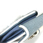 Dior Folded wallet Canvas / leather blue Bicolor logo W Hook Wallet