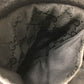 GUCCI Waist bag 28566 GG canvas / leather black GG Sling bag mens Used Authentic