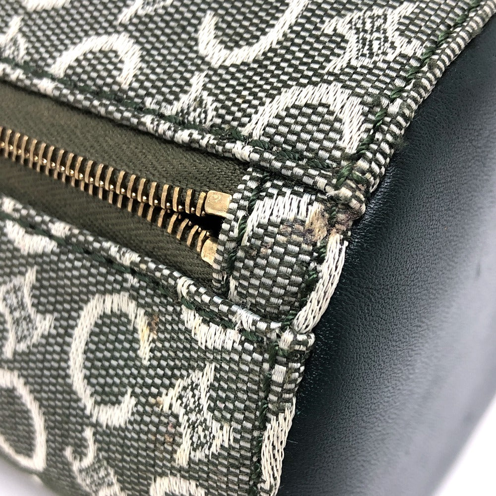 CELINE Pouch canvas khaki C Macadam unisex(Unisex) Used Authentic