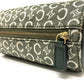 CELINE Pouch canvas khaki C Macadam unisex(Unisex) Used Authentic