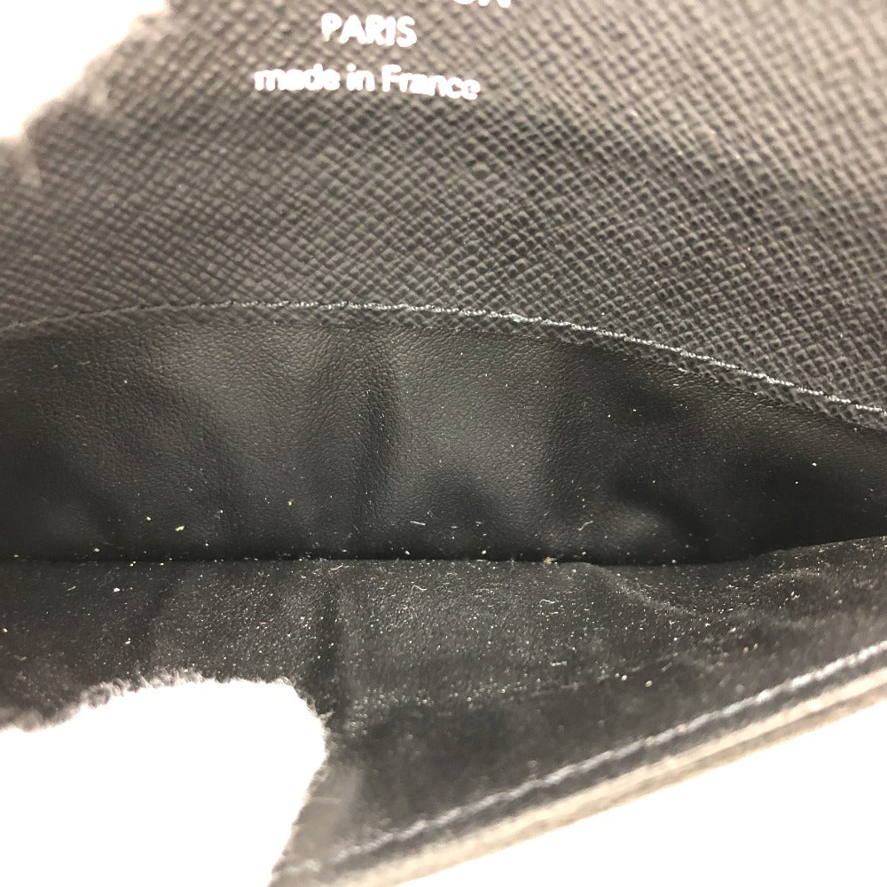 LOUIS VUITTON Long Wallet Purse N63084 Damier Grafitto Canvas black Damier Grafitte Portefeuille long modular mens Used Authentic