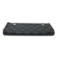 LOUIS VUITTON Long Wallet Purse N63084 Damier Grafitto Canvas black Damier Grafitte Portefeuille long modular mens Used Authentic