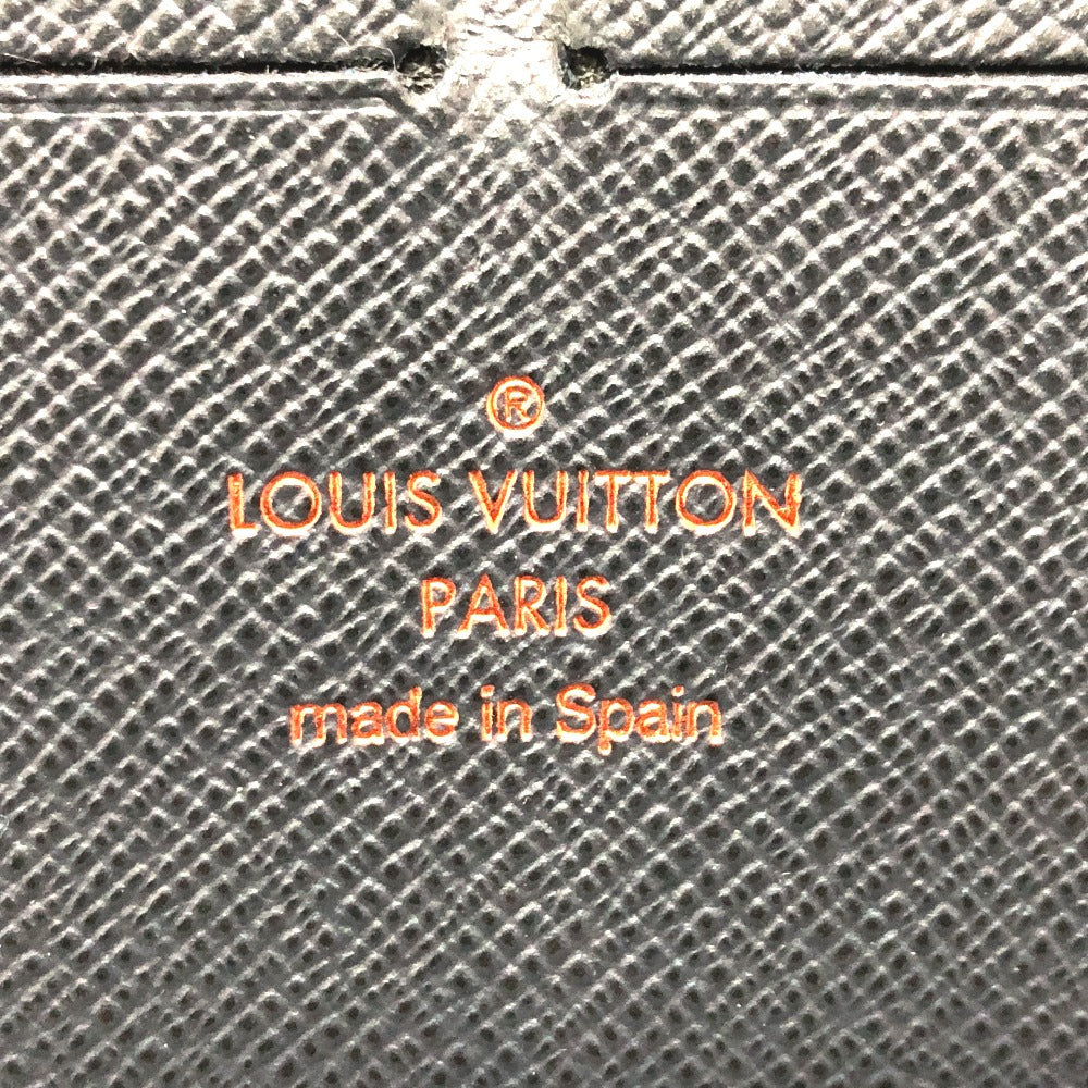 LOUIS VUITTON Long Wallet Purse M62931 Monogram canvas Navy Travel case monogram upside down ink Zippy Organizer mens Used Authentic