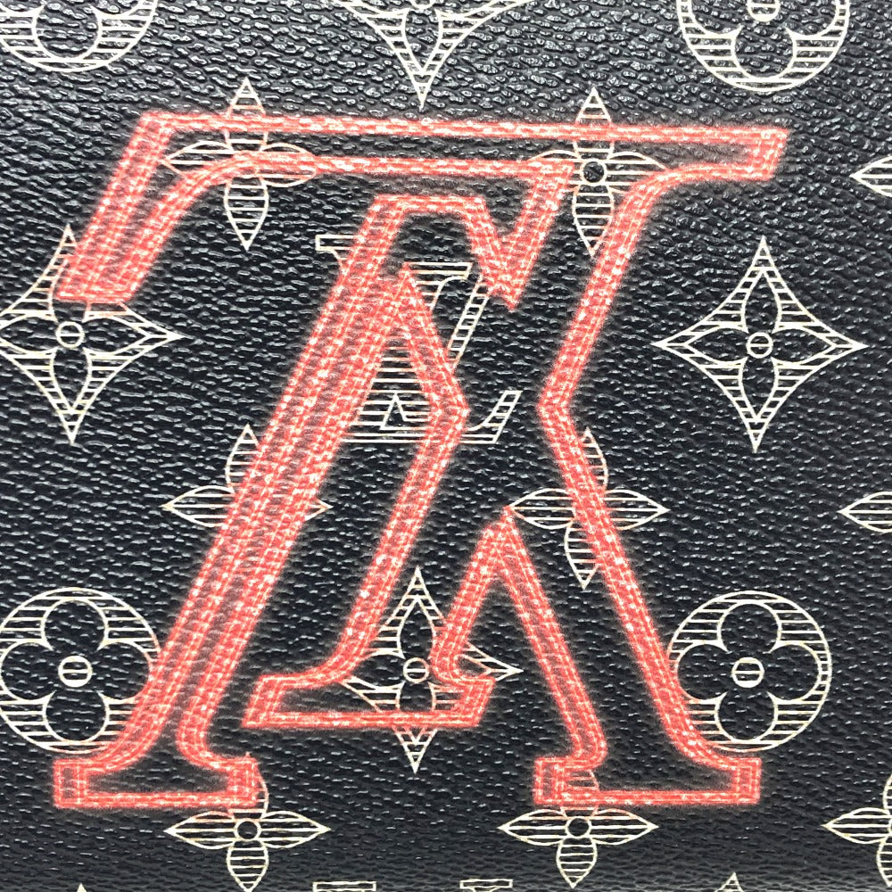 LOUIS VUITTON Long Wallet Purse M62931 Monogram canvas Navy Travel case monogram upside down ink Zippy Organizer mens Used Authentic