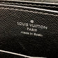 LOUIS VUITTON Long Wallet Purse M61698 Monogram Eclipse Canvas black Monogram Eclipse Zippy XL mens Used Authentic