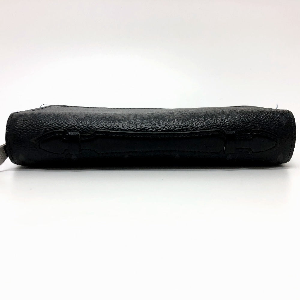 LOUIS VUITTON Long Wallet Purse M61698 Monogram Eclipse Canvas black Monogram Eclipse Zippy XL mens Used Authentic