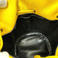 BALENCIAGA Shoulder Bag 638342 leather yellow Bucket bag EVERYDAY drawstring Women Used Authentic