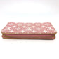 LOUIS VUITTON Long Wallet Purse M81182 Monogram denim pink Monogram denim Zippy wallet Women Used Authentic
