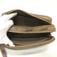 BALENCIAGA Clutch bag 644432 leather Brown logo Every day Women Used Authentic