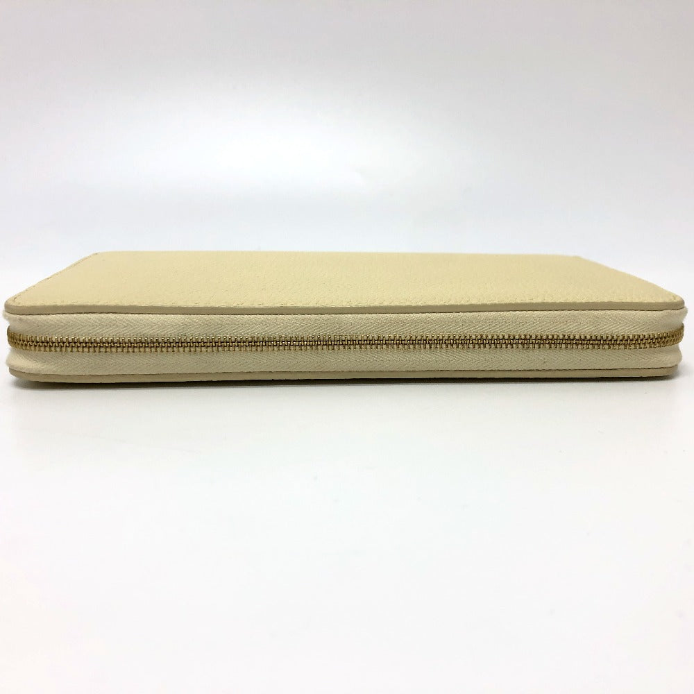 CELINE Long Wallet Purse leather Beige type Long wallet Women Used Authentic