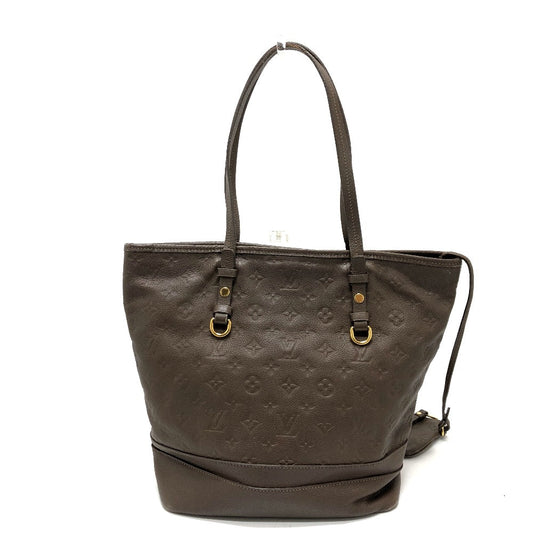 LOUIS VUITTON Tote Bag M40516 Monogram Ann Platt Leather Brown Shoulder bag Monogram Ann Platt Citadine PM Women Used Authentic