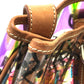 PRADA Tote Bag BR2515 Plastics/Leather multicolor Venetian print Women Used Authentic