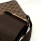 LOUIS VUITTON Shoulder Bag  N41442 Damier canvas Brown Damier Olaf PM Women Used Authentic