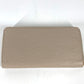 LOUIS VUITTON Long Wallet Purse M67805 Epi Leather beige Epi Zippy wallet mens Used Authentic